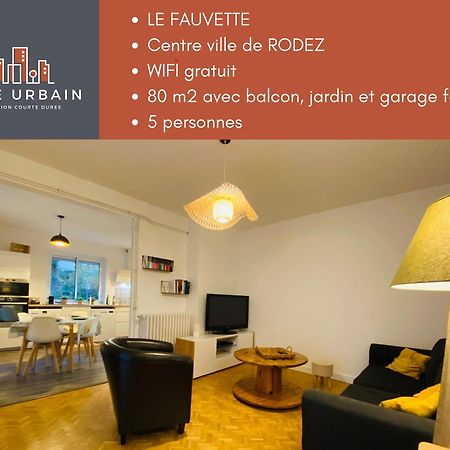 Apartmán Le Fauvette Rodez Exteriér fotografie