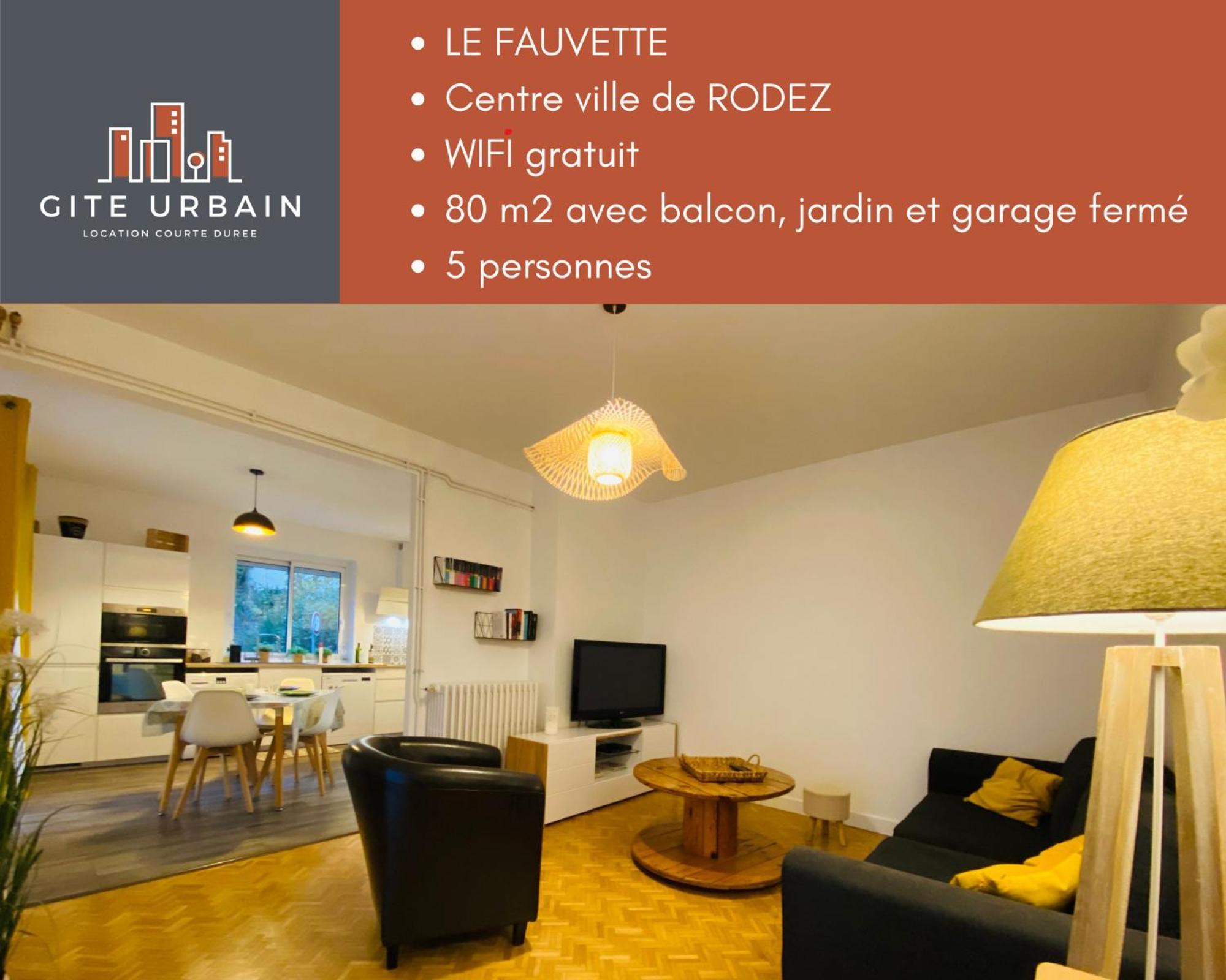 Apartmán Le Fauvette Rodez Exteriér fotografie